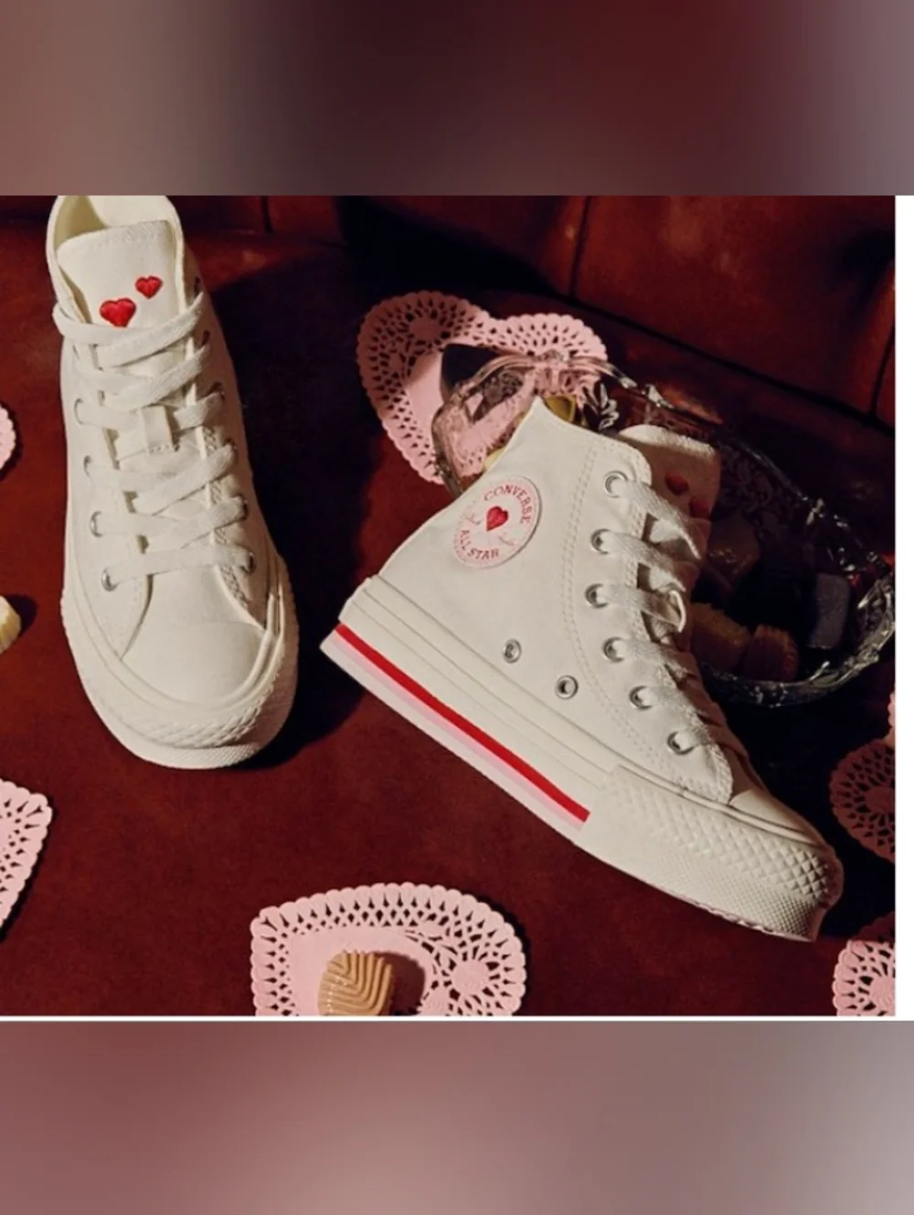 Converse Chuck Taylor All Star Lift Love Me Lots High-Top Sneaker  Women 6